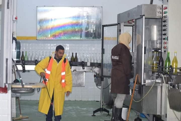 تعقيم و تطهير الشوراع و الفضاءات خلال جائحة كورونا 2